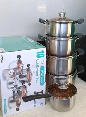 10 PCS Jp Stainless Cookware at 3100