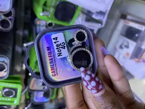Sakina Redmi Note 14 4g Camera Lens Protector Metal Ring Glitter Shiny