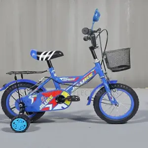 High-Quality 12 Inch Kids Bike 2–5 Yrs Sturdy Frame Cartoon Style