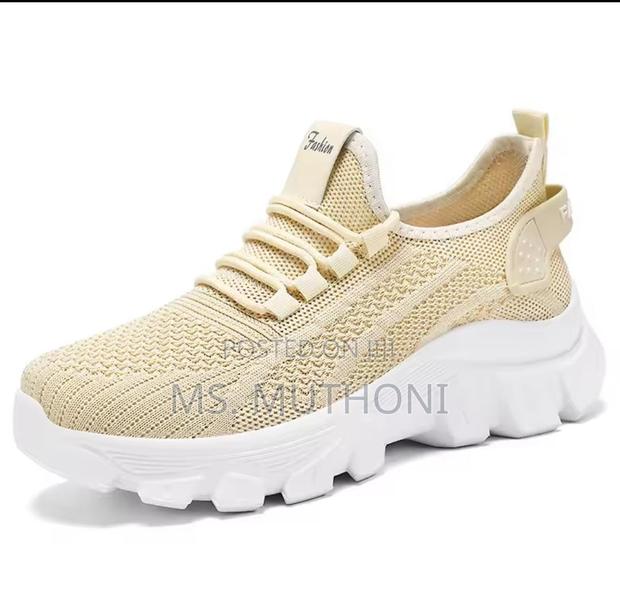 Double Sole Mesh Breatheable Ladies Sneakers Sizes 37 43 - thumbnail 4