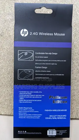 Hp 2.4g Wireless Mouse