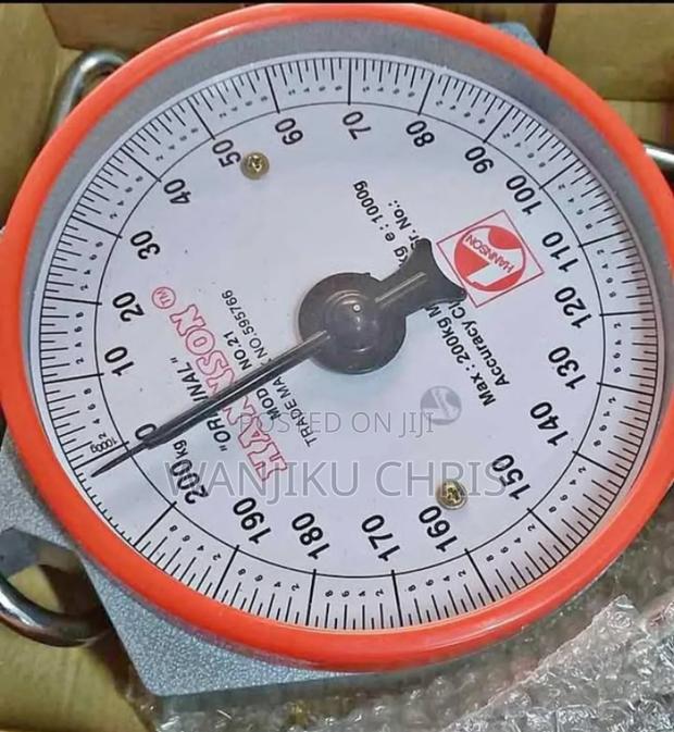 Hanson Digital Scale/Battery Scale Max 200kg - main view