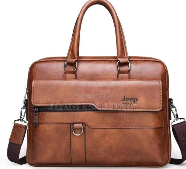 Jeep Executive Leather Backpack - thumbnail 3