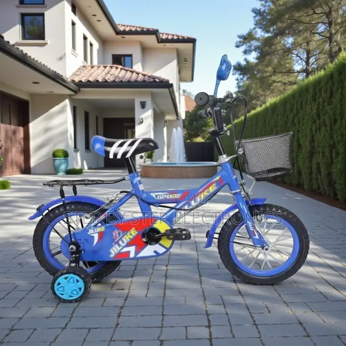 12 Inch Kids Beginner Bike Sturdy Fun Safe Design for Ages 2–5 Years