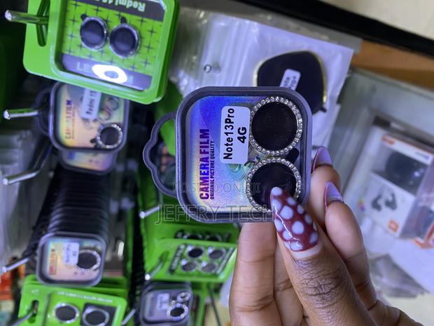 Maneer Redmi Note 13 Pro 5g Ring Glitter Camera Lens Protector - main view