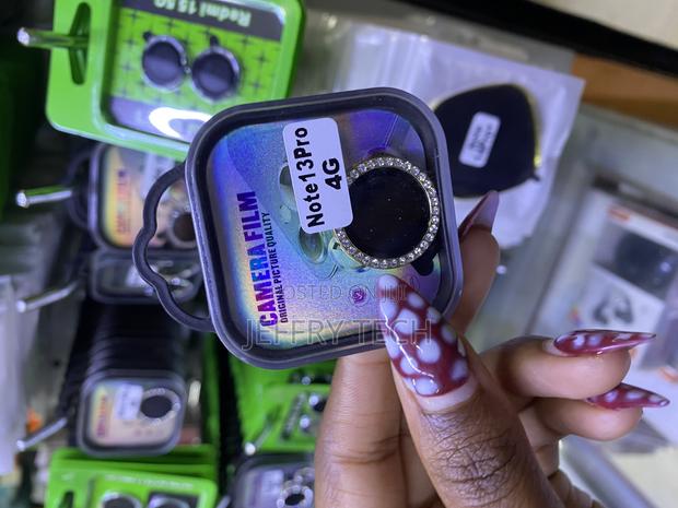 Amker Redmi Note 13 Pro 4g Ring Bling Glitter Camera Lens Protector - thumbnail 3