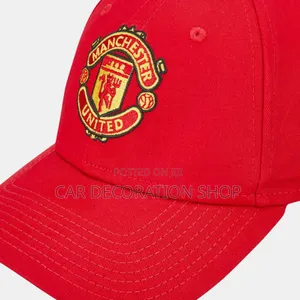 Man U 100%Cotton Baseball Style Caps