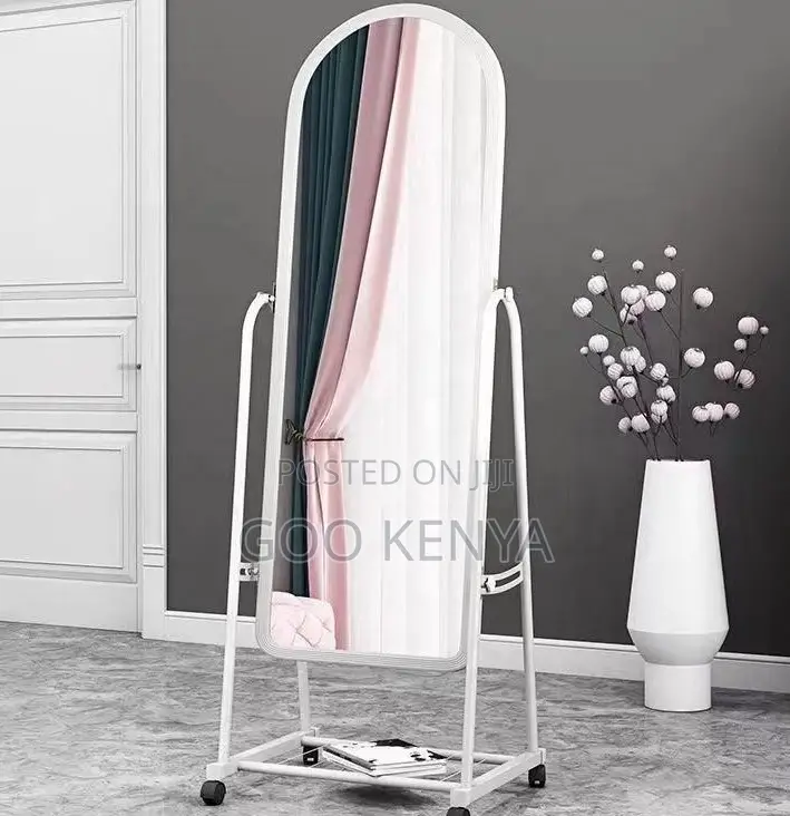 Home Mirror; Tilt Rotate Dressing Mirror With Moving Bracket