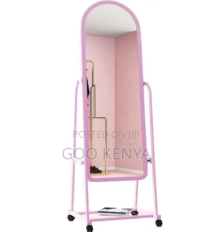 Home Mirror; Tilt Rotate Dressing Mirror With Moving Bracket