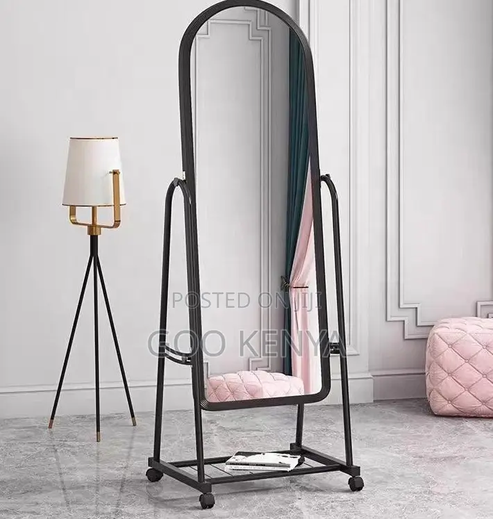 Home Mirror; Tilt Rotate Dressing Mirror With Moving Bracket