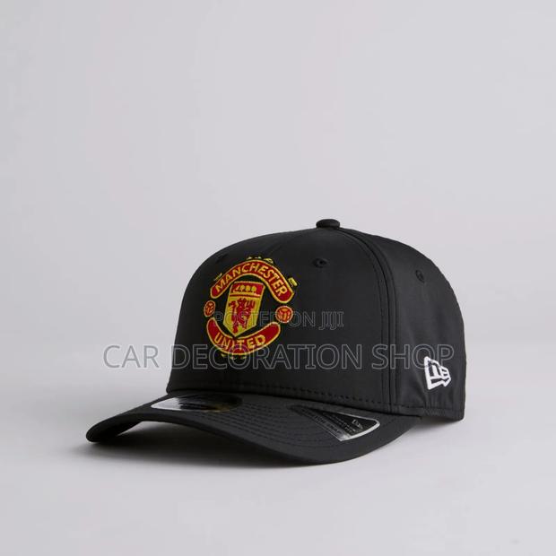 Manchester United Good Quality Black Embroidery Baseball Cap - thumbnail 2