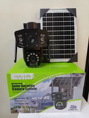 Solar CCTV Security Camera System.