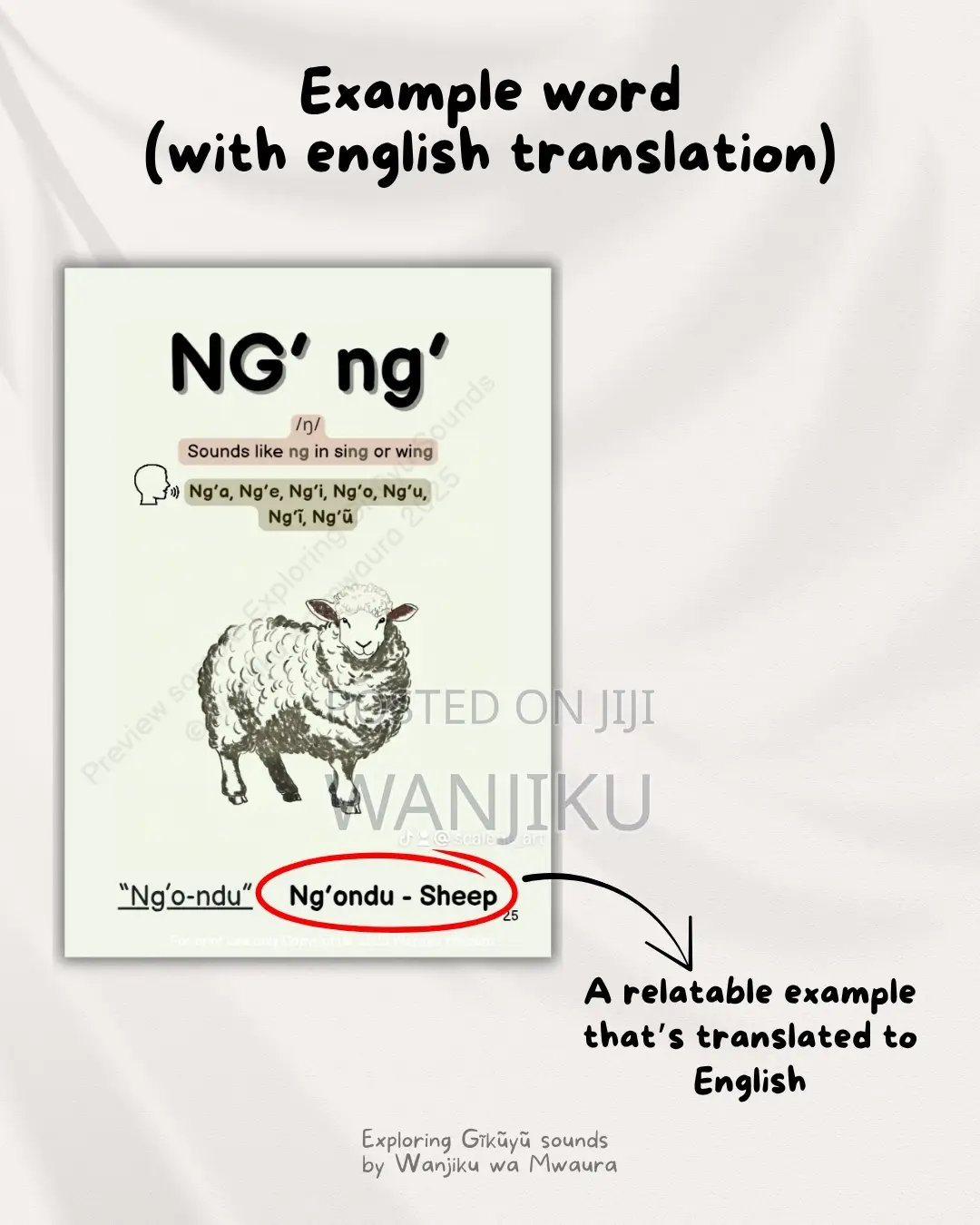 Learn Gikuyu Alphabet With:"Exploring Gĩkũyũ Sounds"