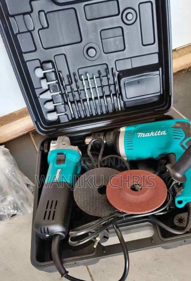 Affordable and Very Reliable Drill, Grinder Combo Kit