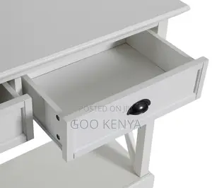 Home Table; Vintage Style Wooden Hallway Console Table With Storage