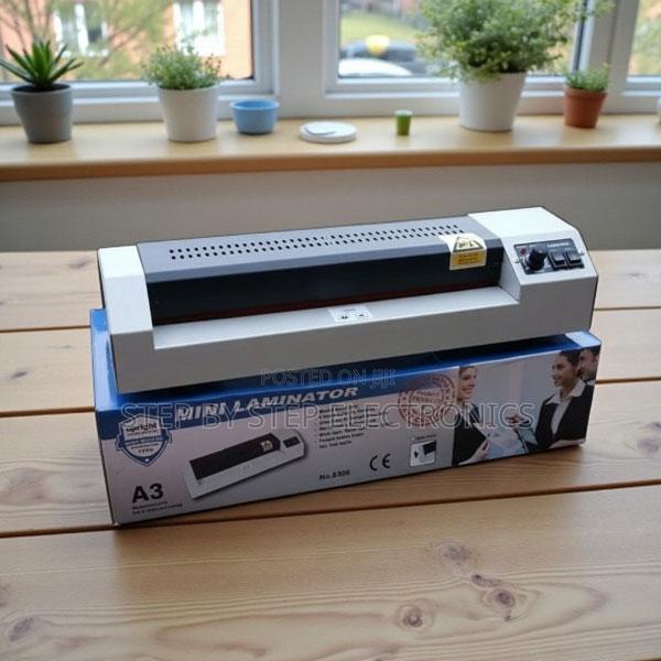 A3 A4 Laminator Machine With Temperature Control Knob System