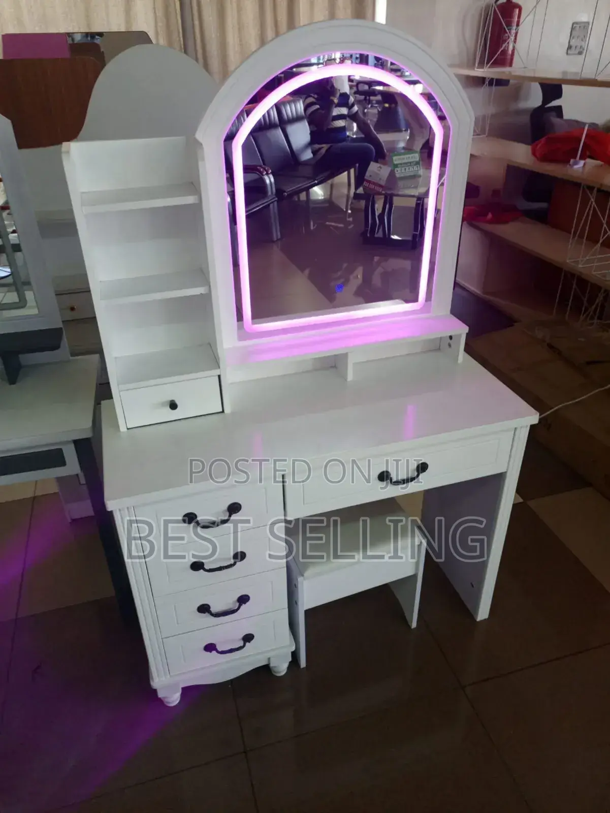 White Dressing Mirror