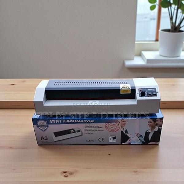 A3 A4 Steel Body Laminator Temperature Control Knob and Meter