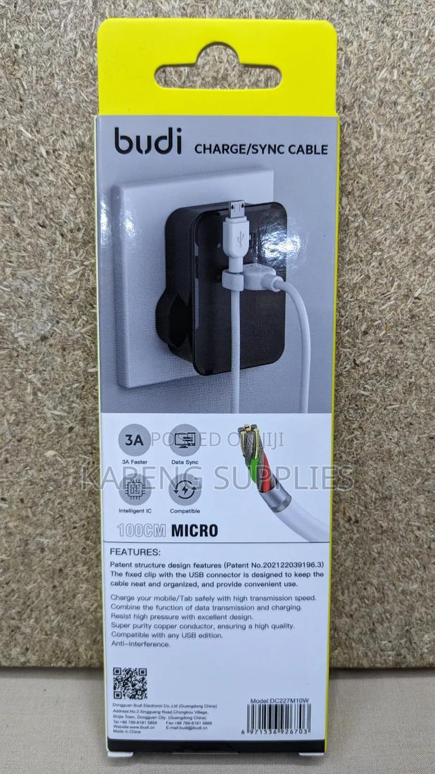 Budi Micro Usb Data Cable - thumbnail 2