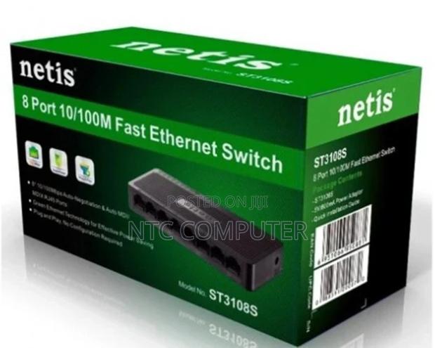 Netis St3108gc 8 Port Gigabit Ethernet Switch