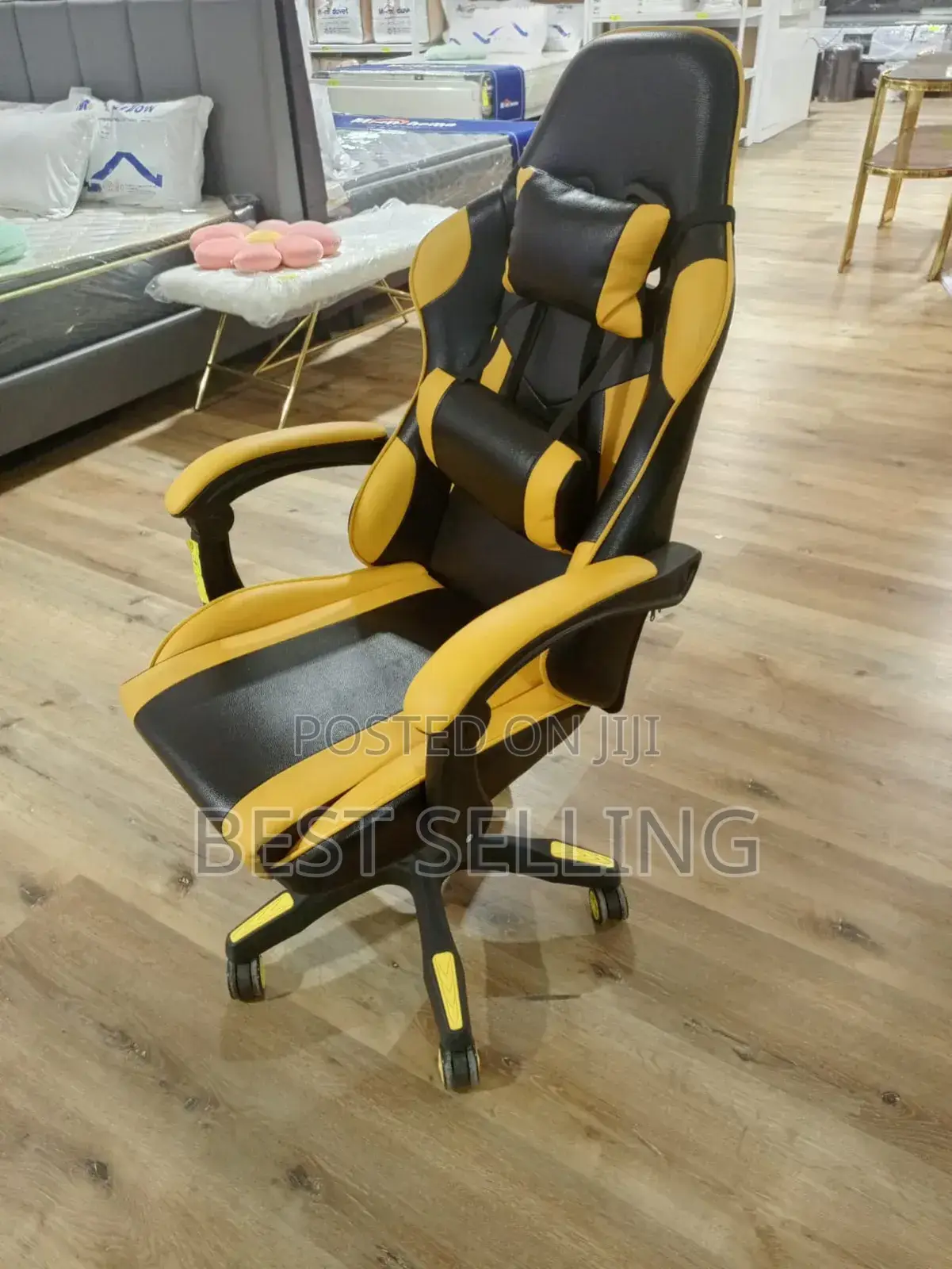 Yellowish and Quality Gaming Chair