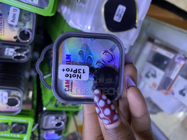 Cameska Redmi Note 13 Pro+ Camera Lens Protector With Metal Ring Cover - main view