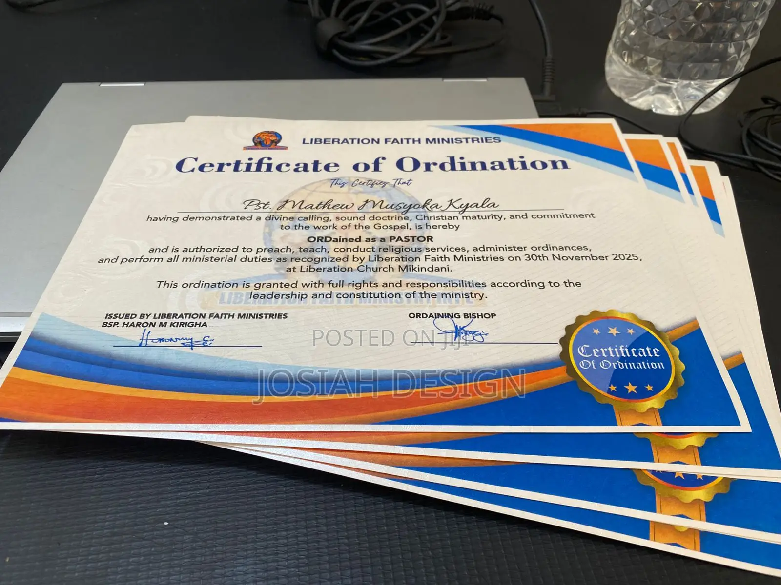 Certificate Printing Services in Mombasa