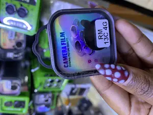 Patkii Camera Lens Protector for Redmi 13c 5g Ring Metal Black