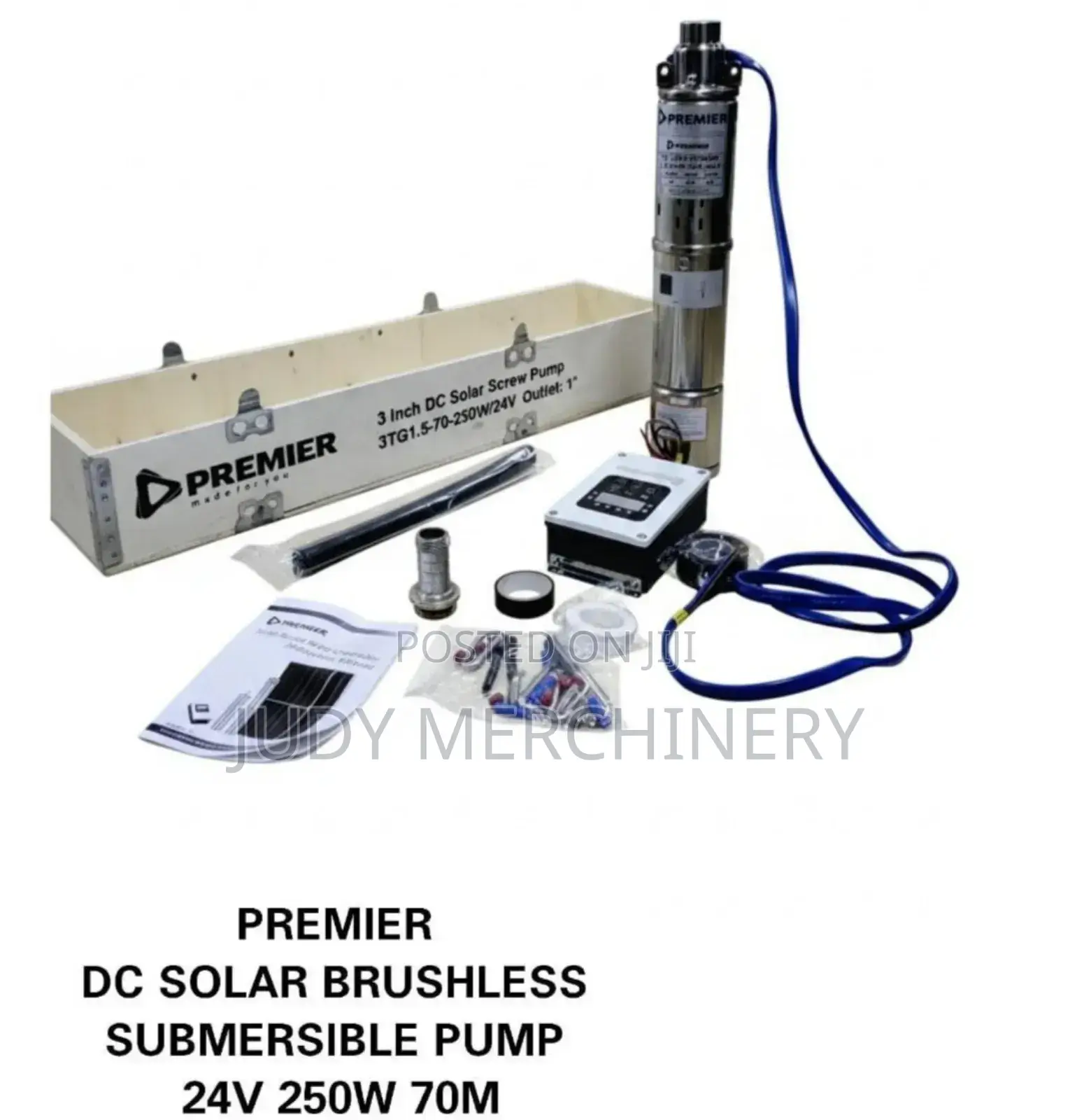 Dc Brushless Pump 70m 250w 24v