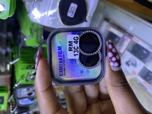 Mikeea Tempered Glass Camera Lens Protector for Redmi 13c 4g Glitter - thumbnail 2