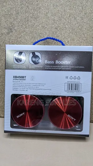 Sony Xb450bt Stereo Headset