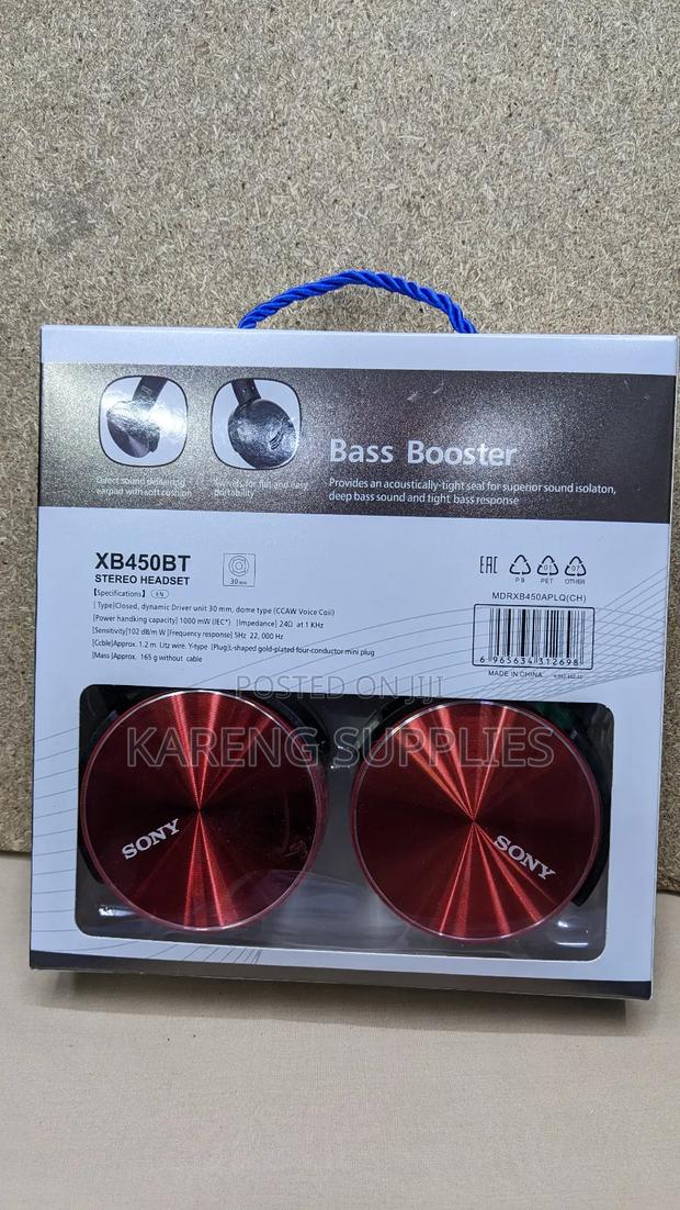 Sony Xb450bt Stereo Headset - thumbnail 5