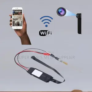 Hidden Pin Hole Mini Spy Camera With Remote Control and Night Vision