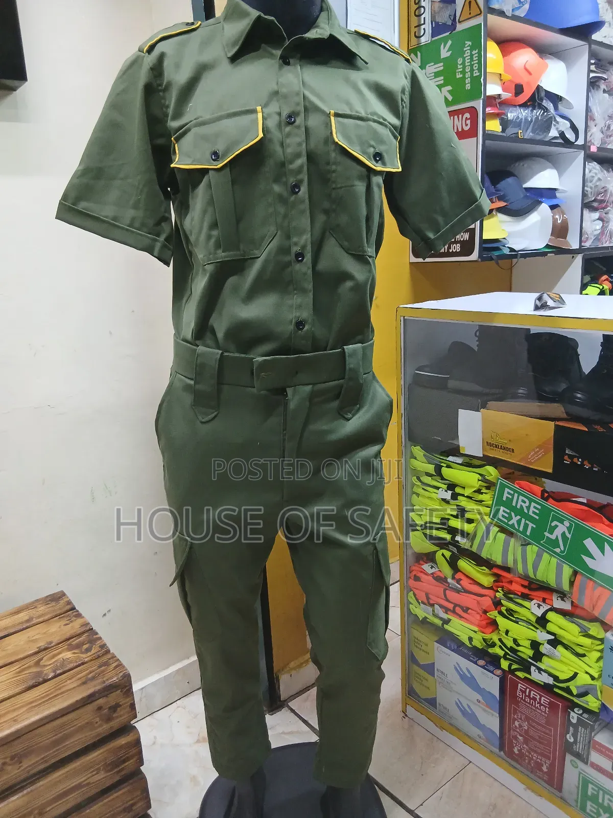 Long Shifts Security Guard Uniforms Shirt and Trouser