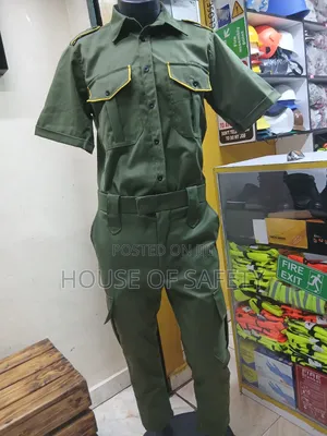 Long-Lasting Breathable Material Security Suits