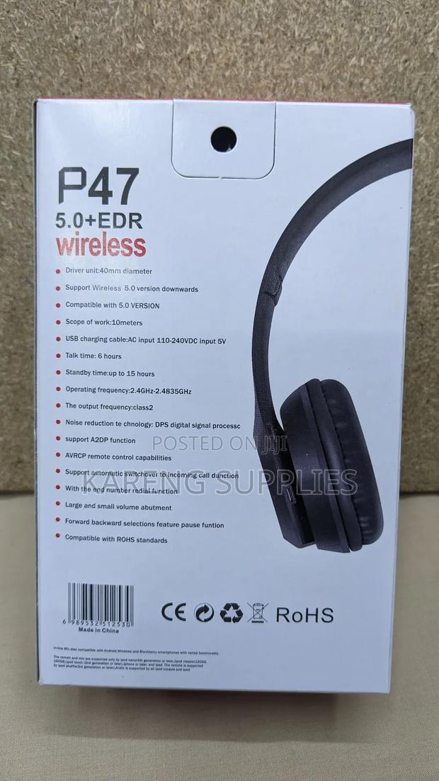 P47 Wireless Headphones - thumbnail 4