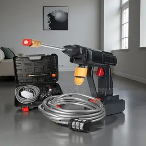 Cordless Rechargeable Car Washer Gun With Jet Spray and 5m Hose Pipe