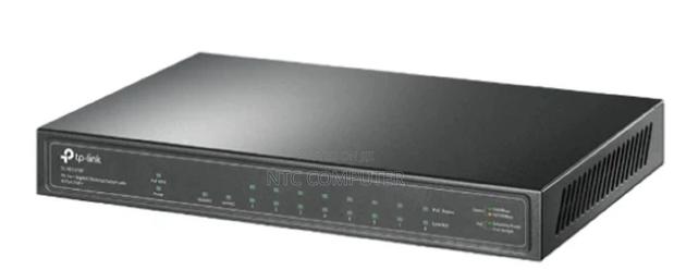 Tp-Link Tl-Sg1210p 10-Port Gigabit Desktop Switch With 8-Port Poe+