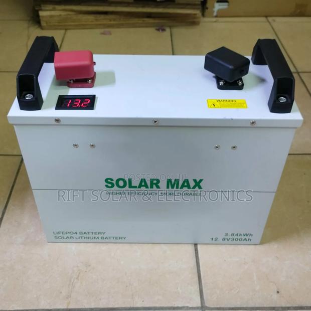 Best Quality 300ah - 12v Solarmax Lithium Ion Solar Battery 6000 Cycle - thumbnail 3
