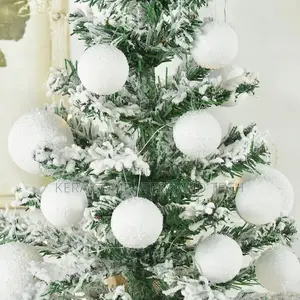 White Christmas Balls