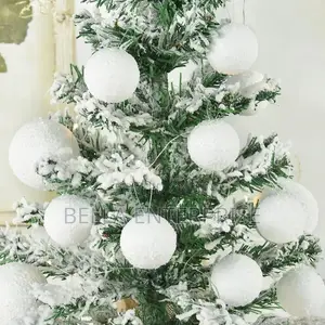 White Christmas Balls