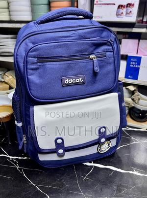 Blue Ddcat Children's School Backpack. - thumbnail 2