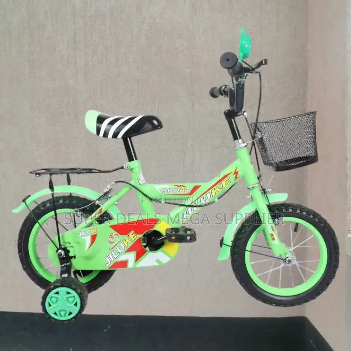12,14,16 Inch 2-11 Years Kids Sturdy Frame Bike With Basket Seat