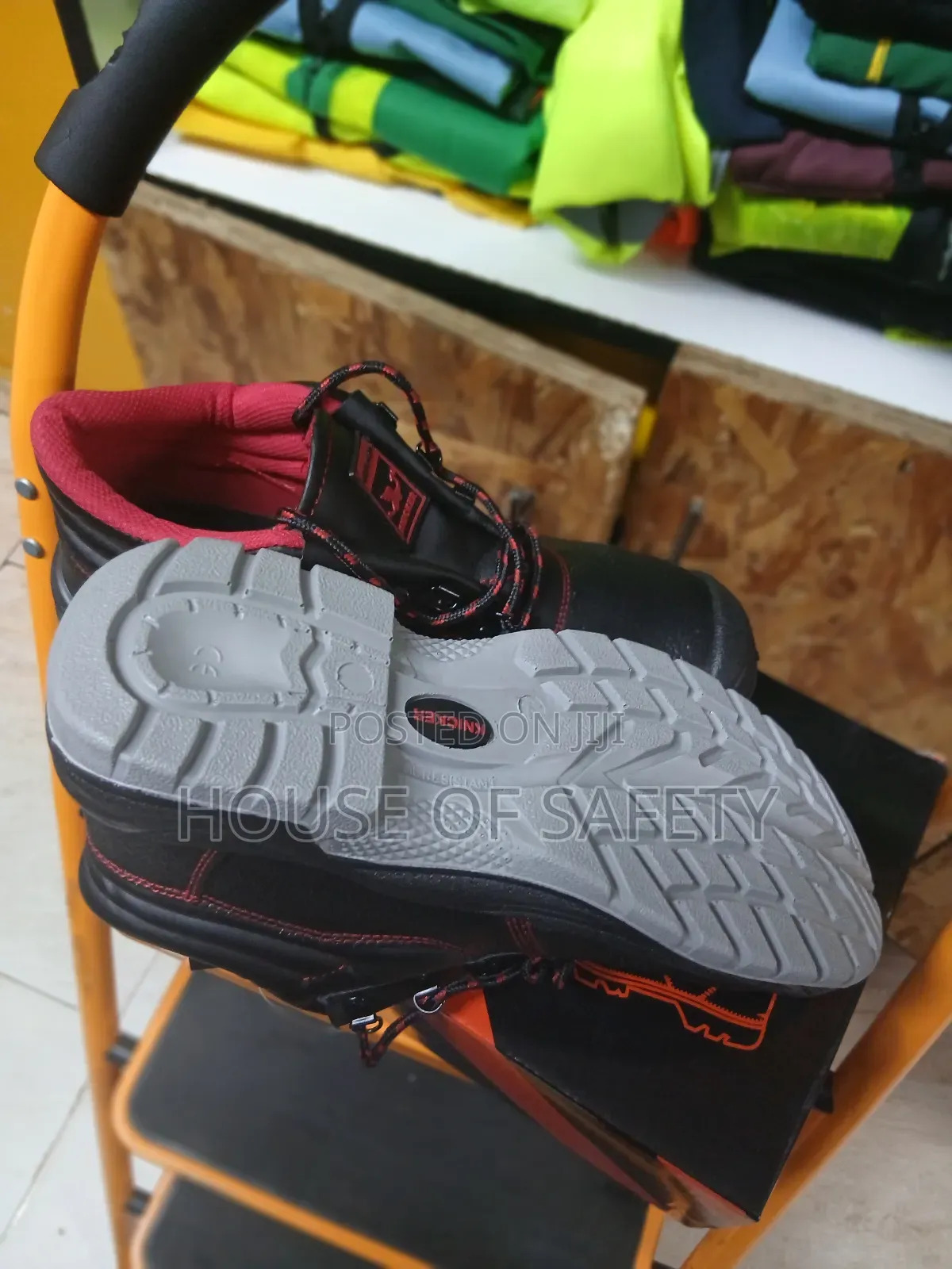 Breathable Leather Work Boots