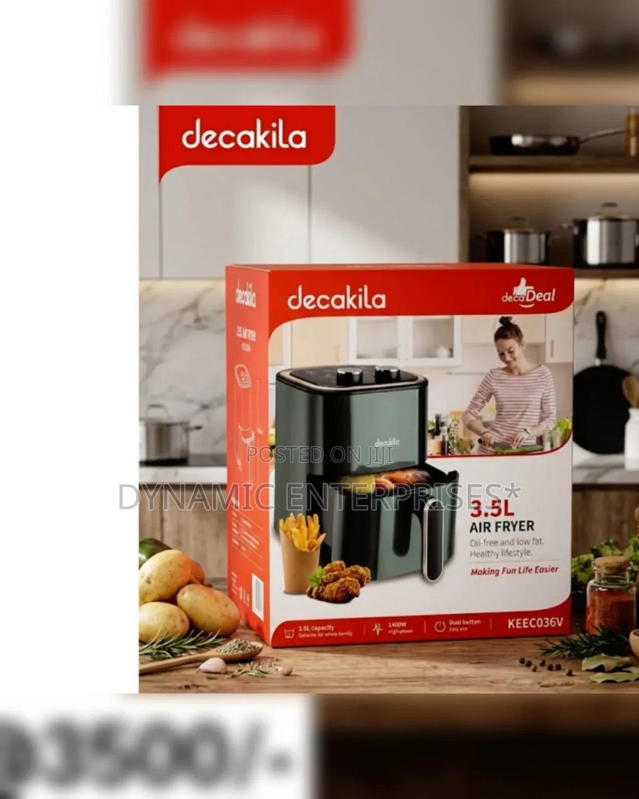 Decakila 3.5l Air Fryer
