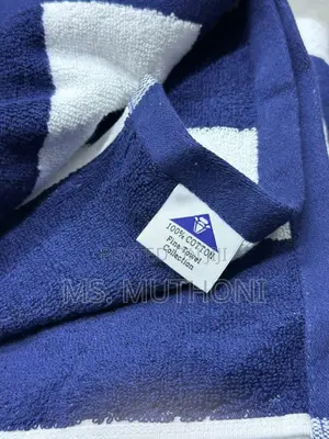 Cabana Stripe Beach Towels (Size: 90cm by 180cm)