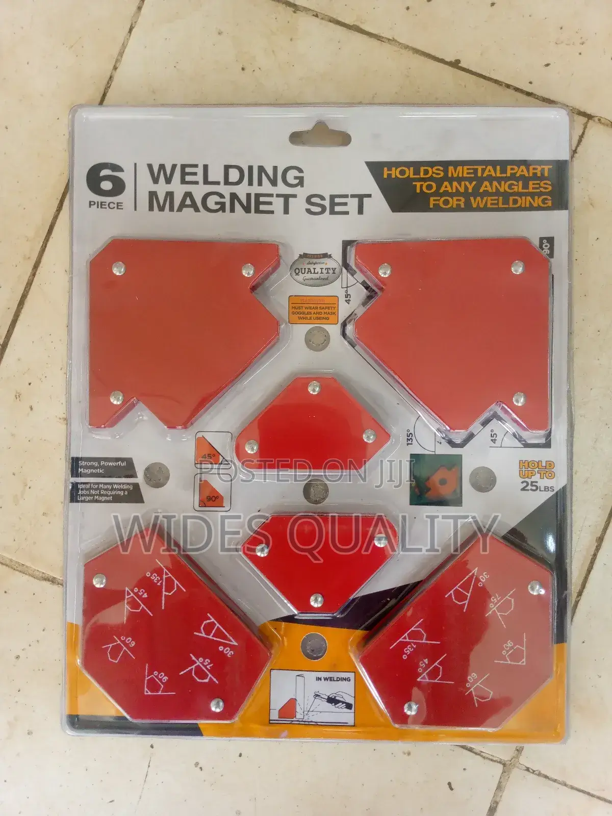 Welding Magnetic Set. 6 Piece Welding Set