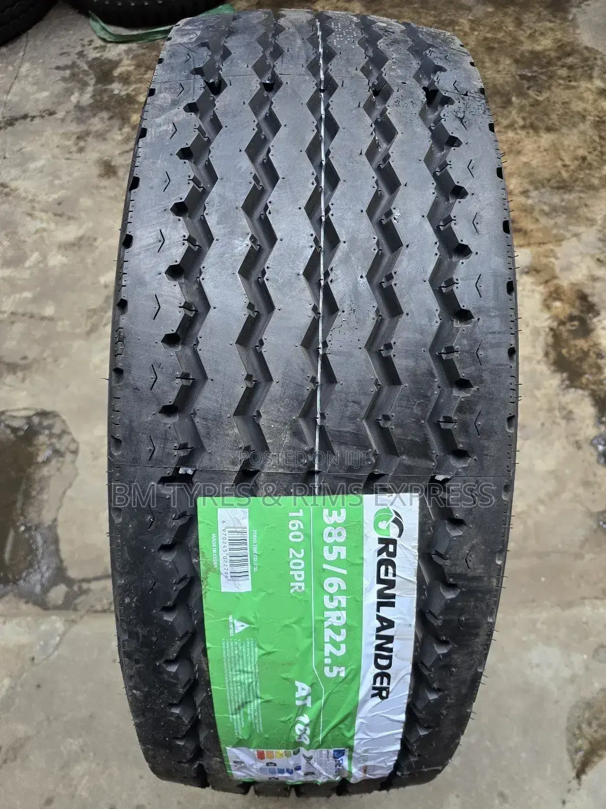 385 /65 R22. 5 Greenlander Tyres (Supersingle)