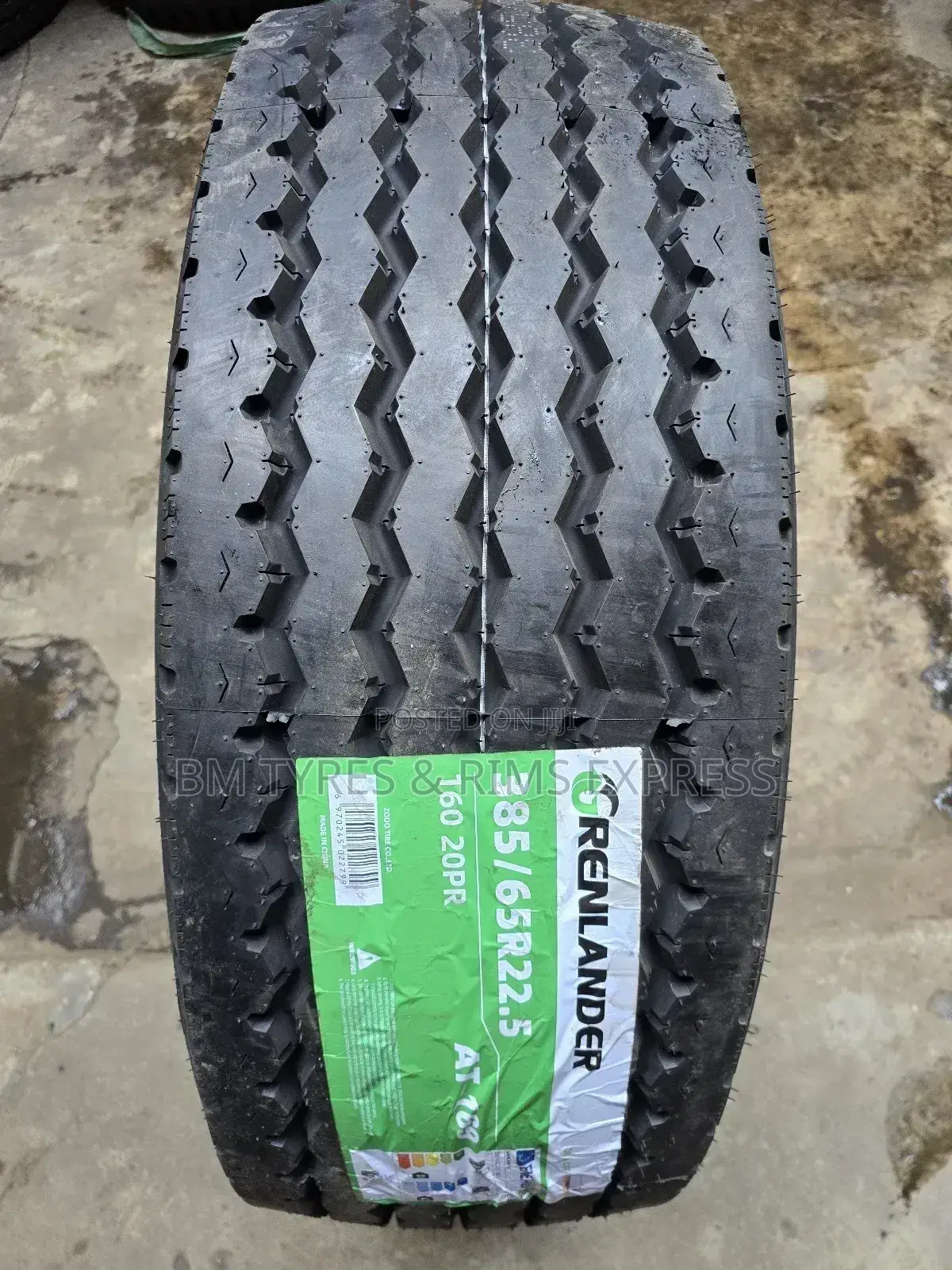 385 /65 R22. 5 Greenlander Tyres (Supersingle)