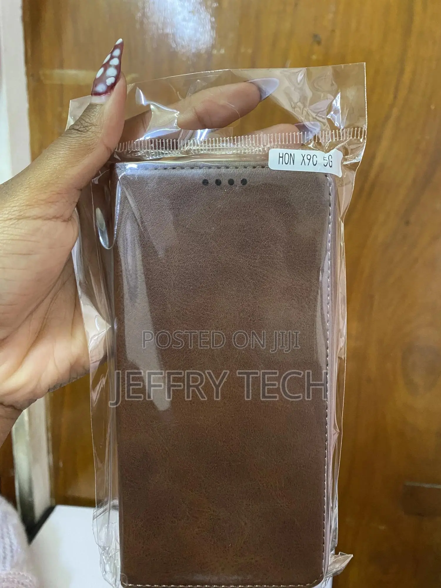 Faux Wallet Style Flip Cover for Honor X9c 5g Leather With Card Slots